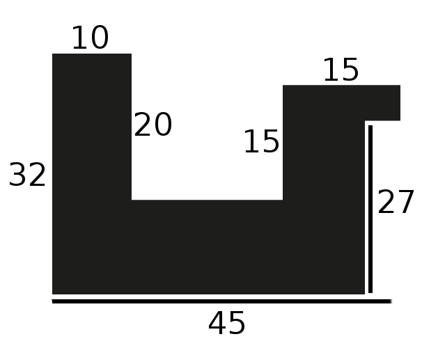 Baguette precoupe bois caisse américaine largeur 4.5cm noir satiné (spécialement concu pour les supports papier necessitant une protection et un isorel assurant le maintien de l'ensemble  : le sujet se met à l'intérieur du cadre ) profil en u