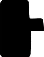 Baguette 12m bois profil plat largeur 1.6cm couleur noir mat finition pore bouché filet or mat en retrait de la face du cadre de 6mm assurant un effet très original