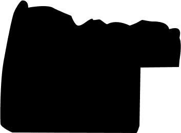 Baguette 12m bois profil incurvé largeur 3cm couleur noir antique décor ancien