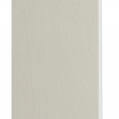 Plaque passe-partout gris clair, âme blanche, épaisseur 1,4mm dimension 80x120cm - Pack de 25 feuilles
