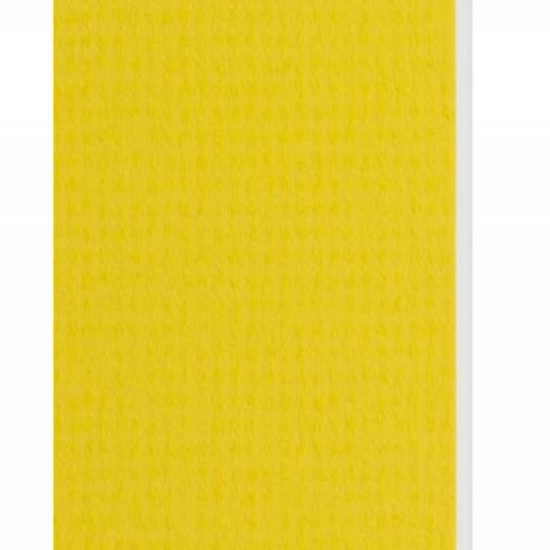 Plaque passe-partout jaune bouton d'or, âme blanche, épaisseur 1,4mm dimension 80x120cm - Pack de 25 feuilles