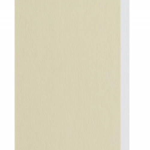 Plaque passe-partout crème, âme blanche, épaisseur 3,3mm dimension 80x120cm - Pack de 10 feuilles
